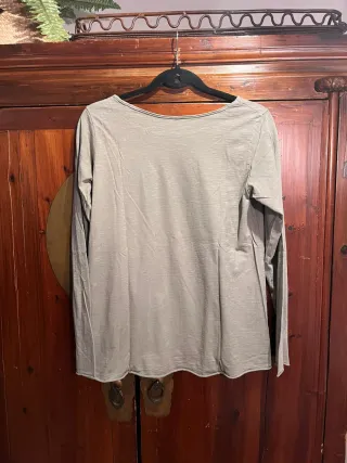 Camiseta verde smile