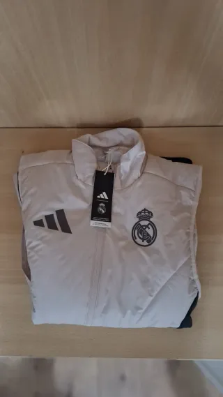 Chaleco Real Madrid Adidas Rosa Claro Talla XS Hom