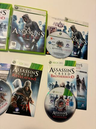 Xbox 360 Assassin's Creed Brotherhood y Revelation