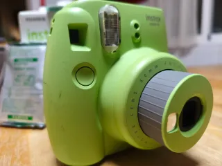 Cámara Fujifilm Instax Mini 9 Verde