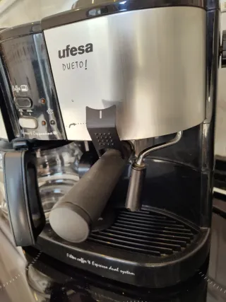 Cafetera Ufesa Dueto Dual System