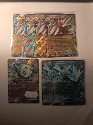 Lotto EX Luce Nera in Italiano Pokemon Near Mint