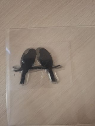 Sello de scrapbooking pájaros