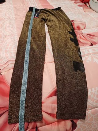 Leggings Lotto Oro Lamé