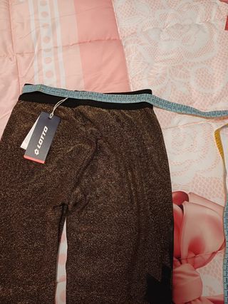 Leggings Lotto Oro Lamé