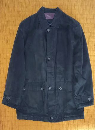 Chaquetón hombre gris oscuro