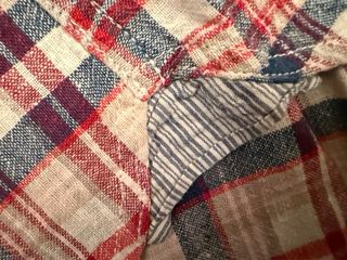 Camicia Fred Mello XXXL Slim Fit lino e cotone