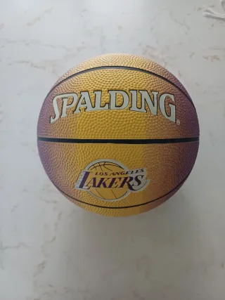 Pallone Basket Spalding NBA Lakers Mini