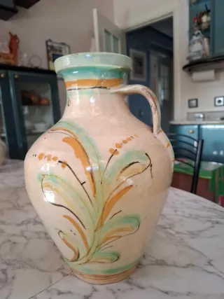 Cántaro Cerámica Antigua Del Puente