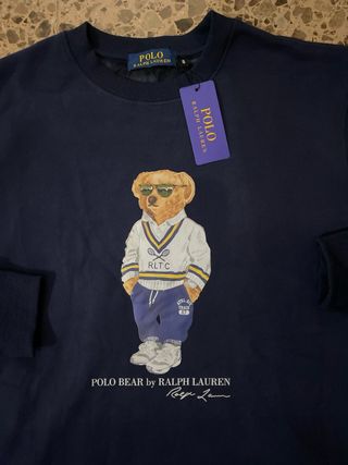 Sudadera Polo Bear Ralph Lauren Azul