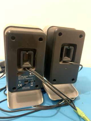 Altavoces Logitech Negro/Plata