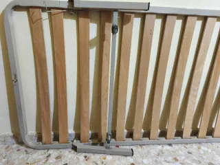 Somier 90cm Metal y Madera