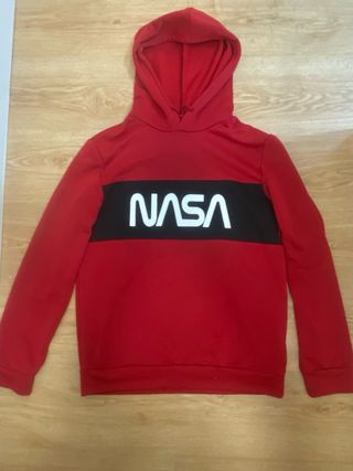 Sudadera NASA Roja