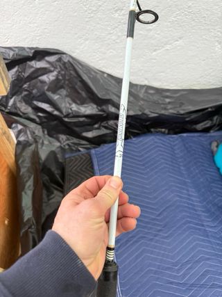 Caña de barca para pesca de siluro