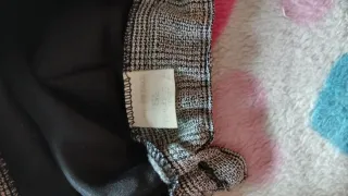 Falda de cuadros vintage