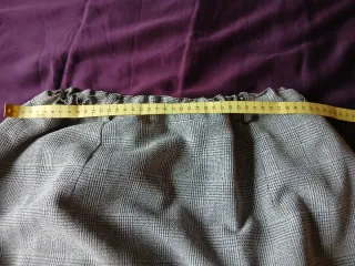 Falda de cuadros vintage