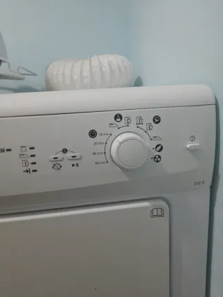 Secadora 6/7 kg + Convector calefactor 2000w