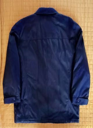 Chaquetón azul marino hombre