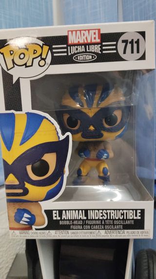 Funko Pop Marvel Lucha Libre 711 El Animal Indestr