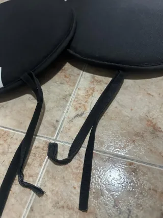 Cojines redondos para silla (2 unidades)