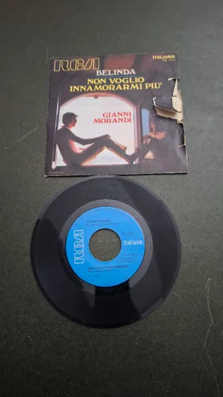 Vinile 45 giri Gianni Morandi Belinda