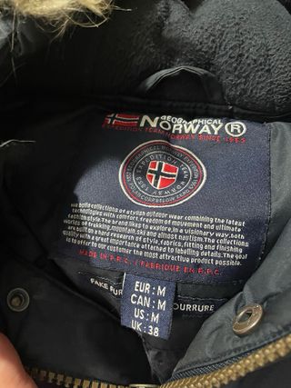 Chaqueta Napapijri Norway Talla M Azul Marino