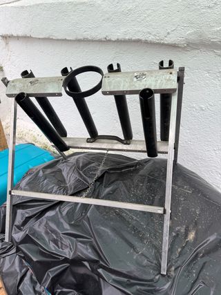 Porta cañas pesca surf casting o pesca de trucha