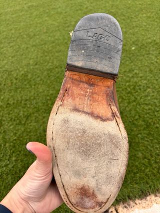 Botas de cuero marrones para hombre