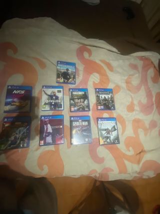 Lote 9 Juegos PS4: FIFA, NFS, Call of Duty, etc.