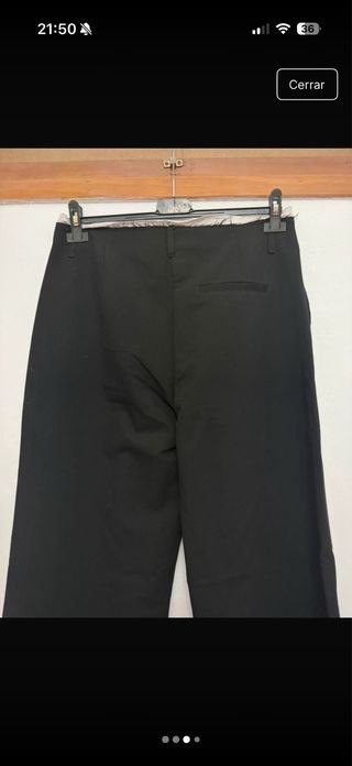 Pantalones negros de vestir