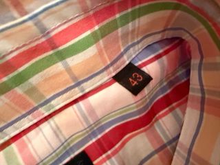 Camicia Etro uomo IT43 ricamo