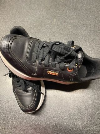 Sneakers Guess N37 Nero/Oro