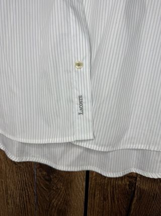 Camicia Lacoste Uomo Tg 40 Righe