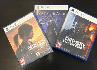 Consola PS5 1TB Disco + 3 juegos