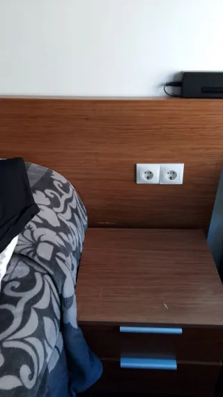 Pack Armario de dormitorio marrón