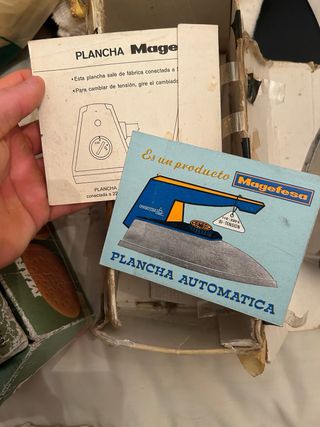 Planchas antigua de metal