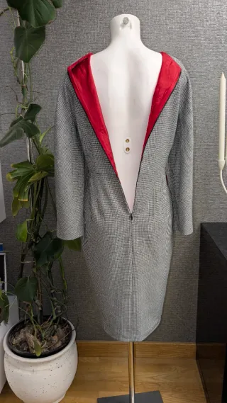 Vestido Purificación García pata de gallo