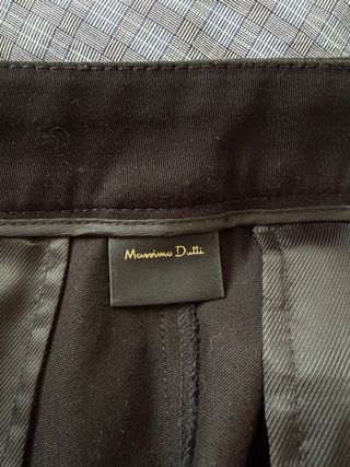 Pantalón negro Massimo Dutti