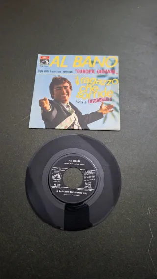 Vinile 45 giri Albano Il ragazzo che sorride