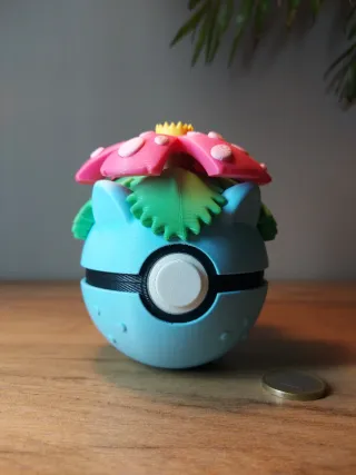 Venusaur Ball - Nintendo Cartridge Holder