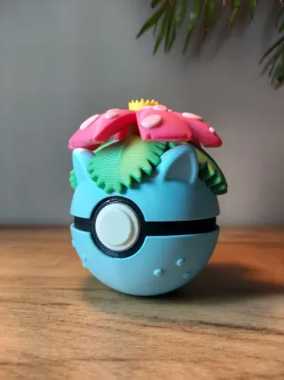 Venusaur Ball - Nintendo Cartridge Holder
