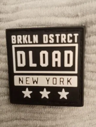 Sudadera niño gris y negra