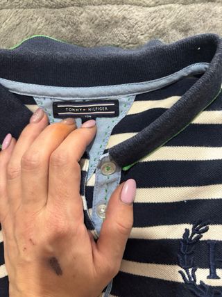 Polo Tommy Hilfiger rayas T14 años