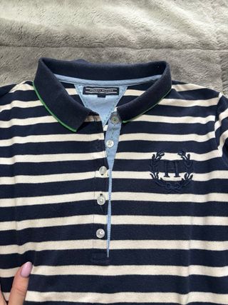 Polo Tommy Hilfiger rayas T14 años