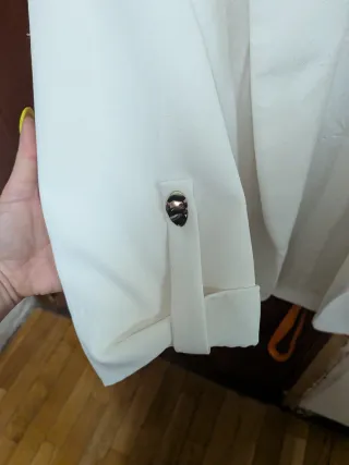 Americana blanca MERLETTI Talla M