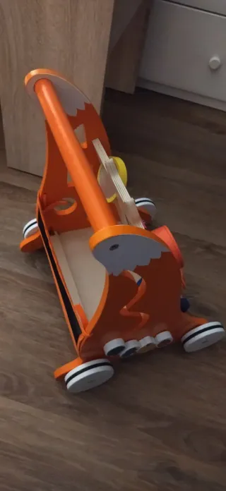 Correpasillos bebé de madera