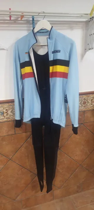 Conjunto Ciclismo BioRacer Bélgica