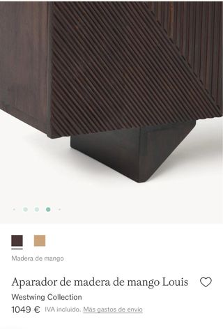 Aparador Madera Mango Westwing Collection