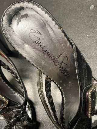 Sandali tacco 9 cm n.37