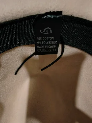 Sombrero estampado de vaca, nuevo de adulto.